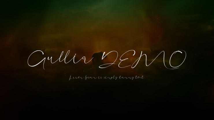 Aullia DEMO Font