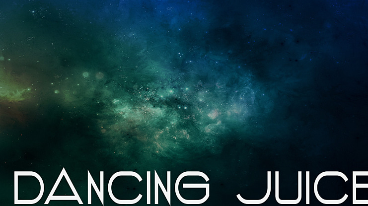 DANCING JUICE Font Family