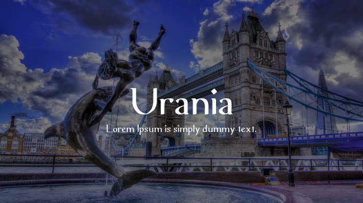 Urania Font Family