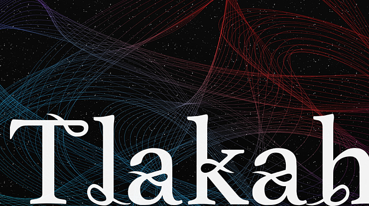 Tlakah Font