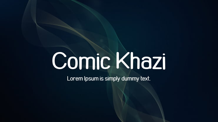 Comic Khazi Font