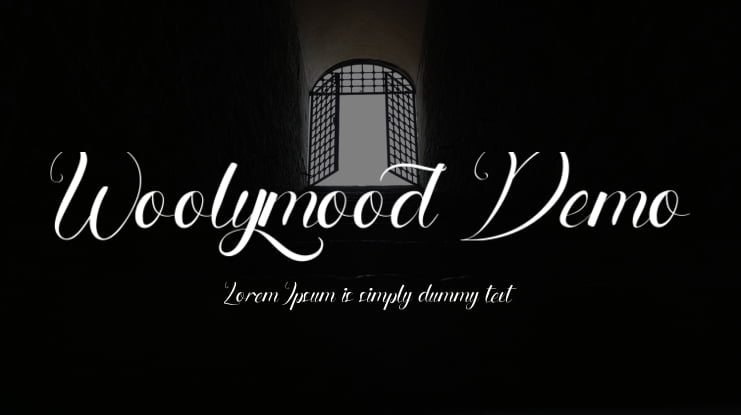 Woolymood Demo Font