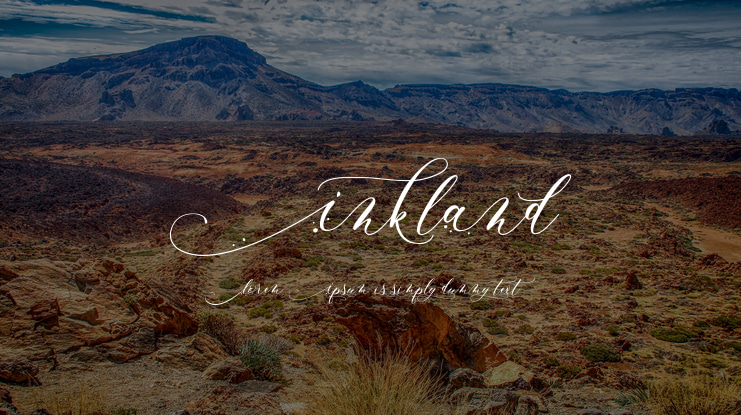 Inkland Font