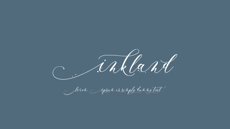Inkland Font