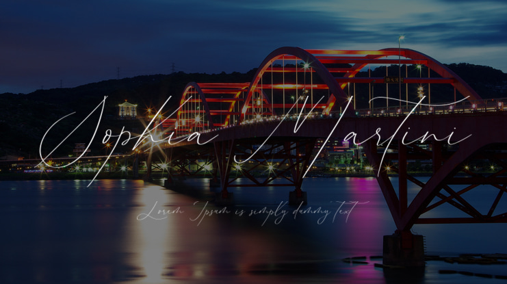 Sophia Martini Font