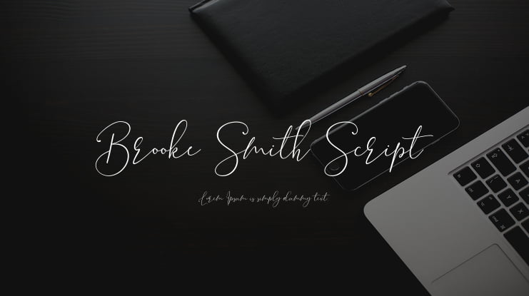 Brooke Smith Script Font