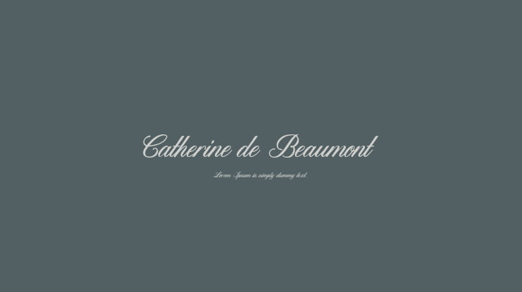 Catherine de Beaumont Font