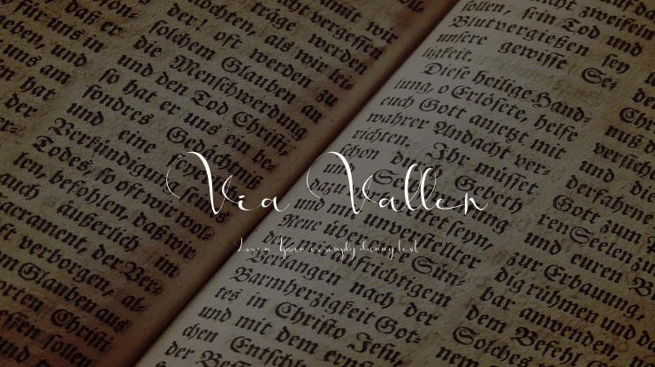 Via Vallen Font
