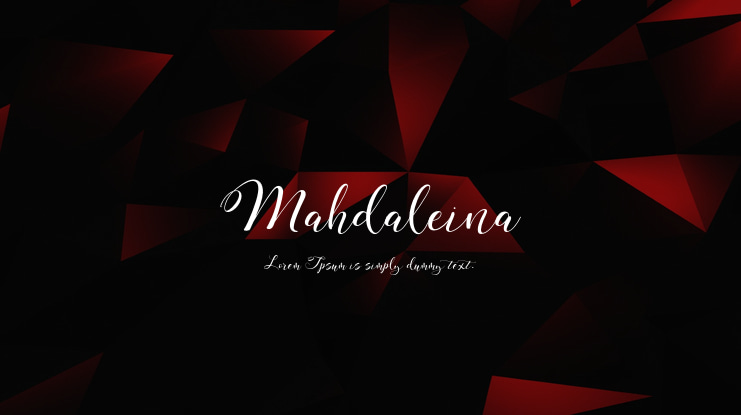 Mahdaleina Font