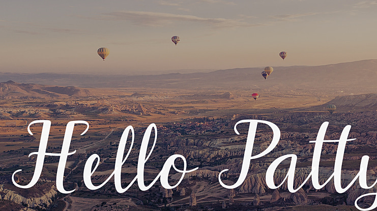 Hello Patty Font