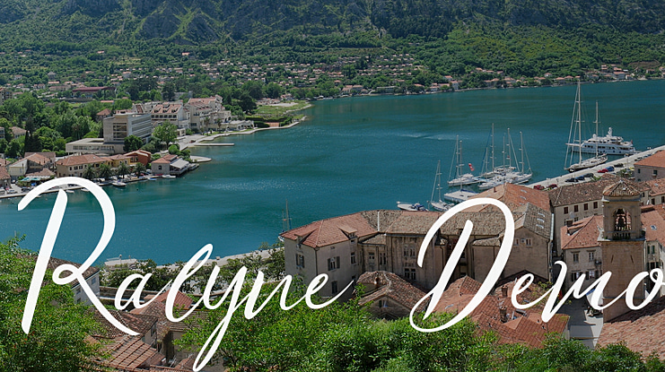 Ralyne Demo Font