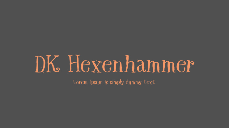 DK Hexenhammer Font