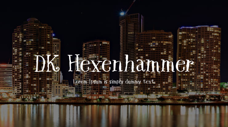 DK Hexenhammer Font