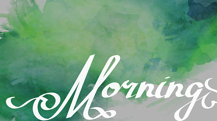 Morning Font