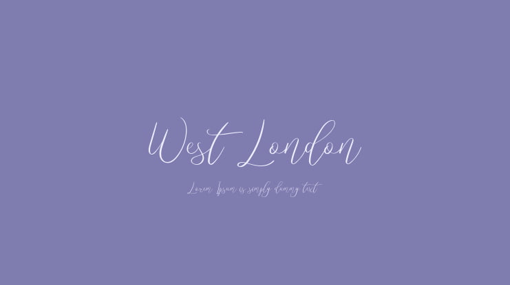 West London Font