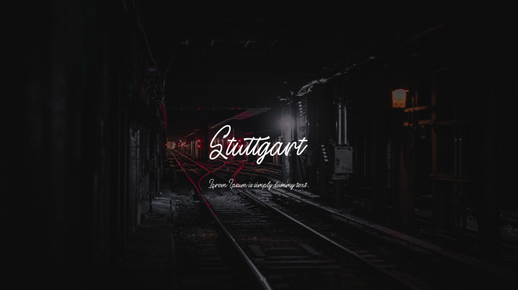 Stuttgart Font