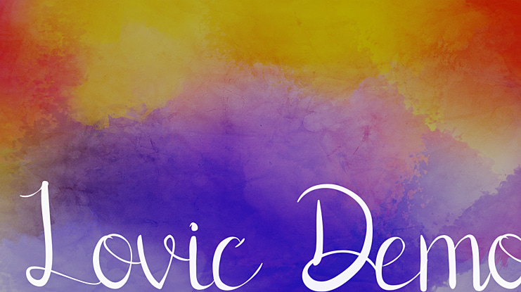 Lovic Demo Font Family