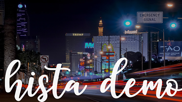 hista demo Font