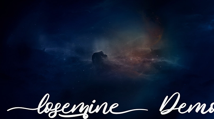 Losemine Demo Font