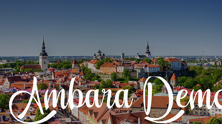 Ambara_Demo Font