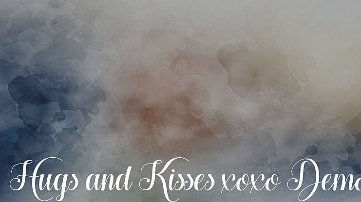 Hugs and Kisses xoxo Demo Font