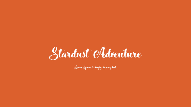 Stardust Adventure Font