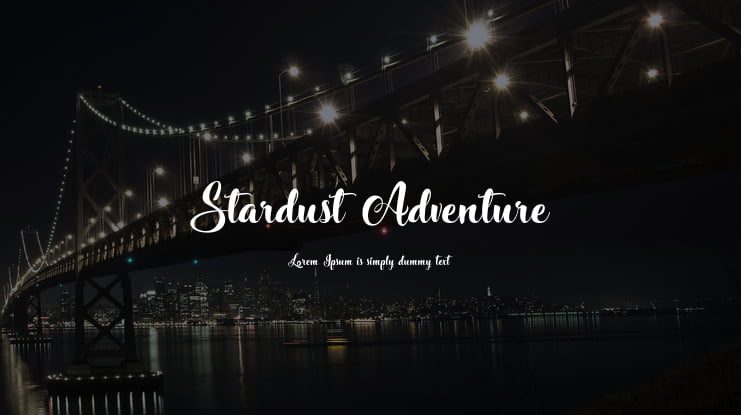 Stardust Adventure Font