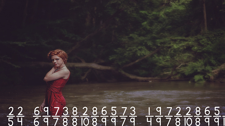 KG Traditional Fractions Font Family