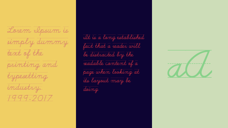 SchoolScriptDashed Font