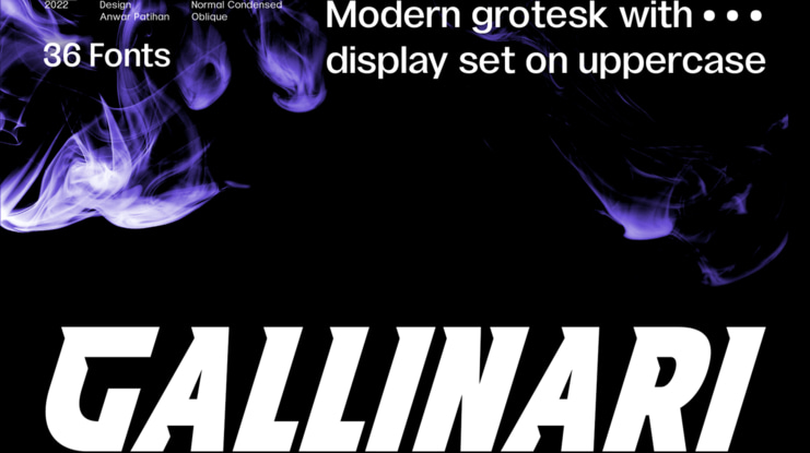 Gallinari Font Family