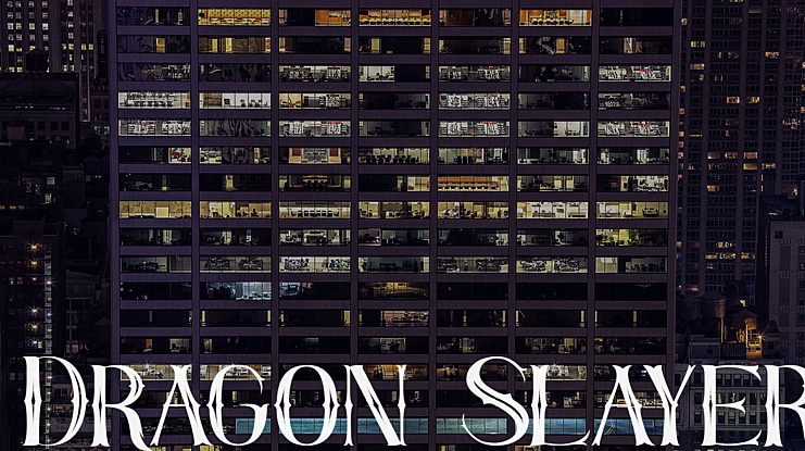 Dragon Slayer Font