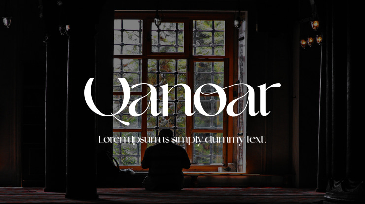 Qanoar Font