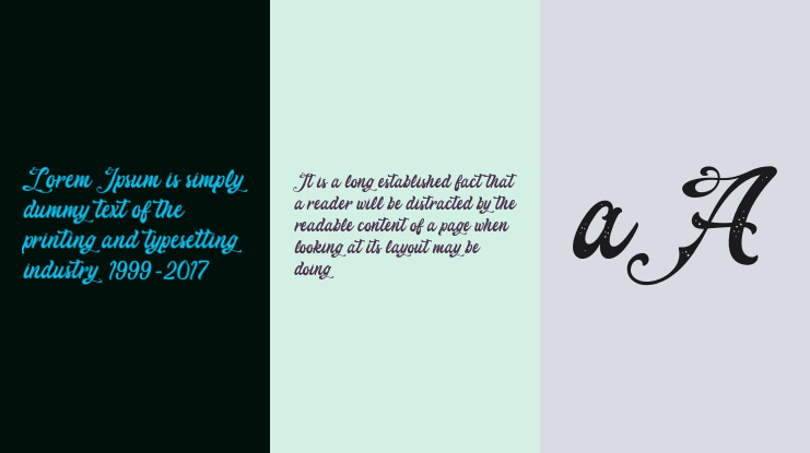 Dark Seventh - Personal Use Font