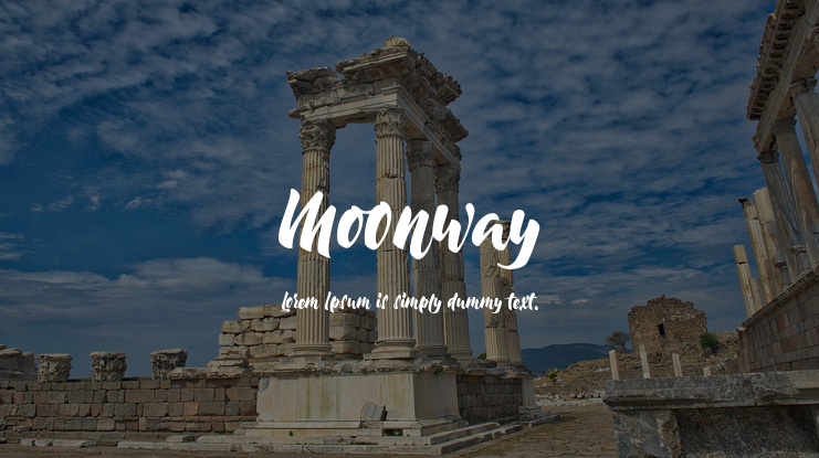 Moonway Font