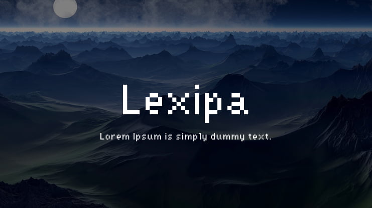 Lexipa Font