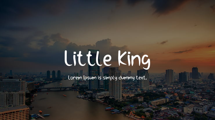 Little King Font
