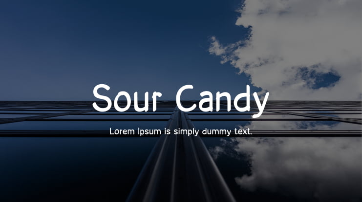 Sour Candy Font