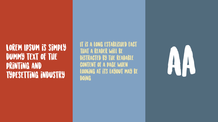 Sunrise International Demo Font