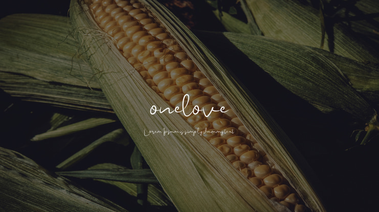 onelove Font