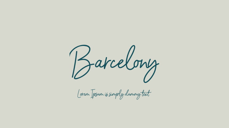 Barcelony Font