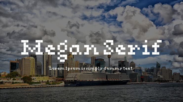 Megan Serif Font