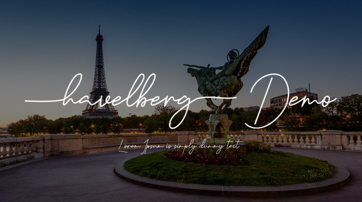 Havelberg Demo Font