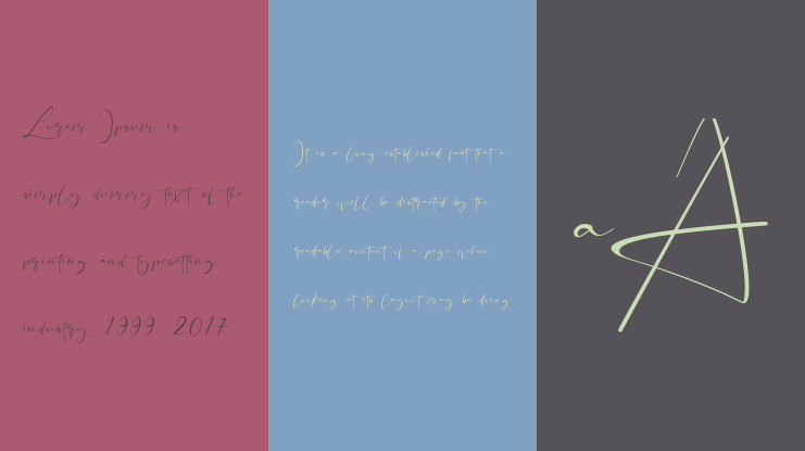 Santeria Signature Font