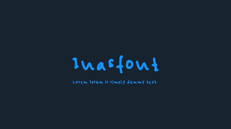 Inasfont Font