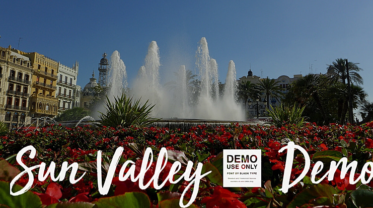 Sun Valley - Demo Font