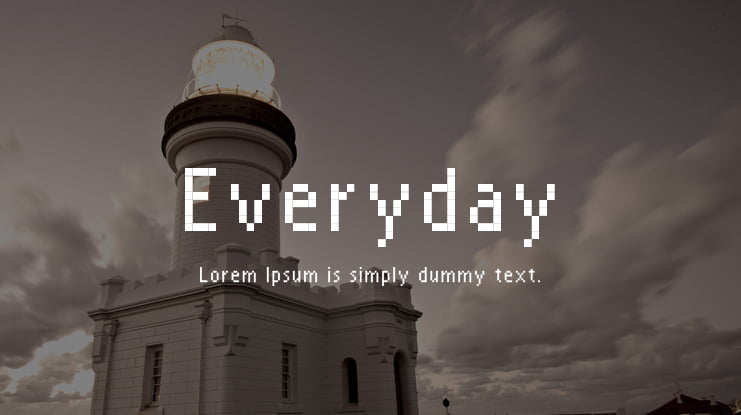 Everyday Font