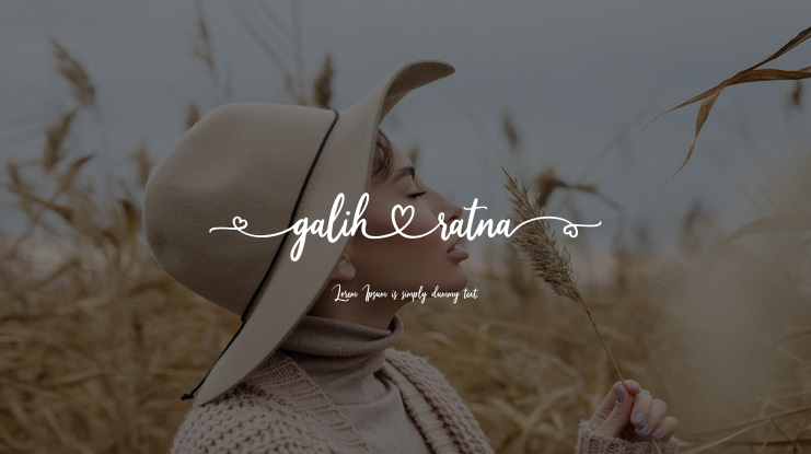Galih Ratna Font