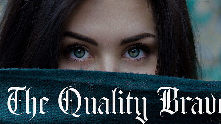 The Quality Brave Font