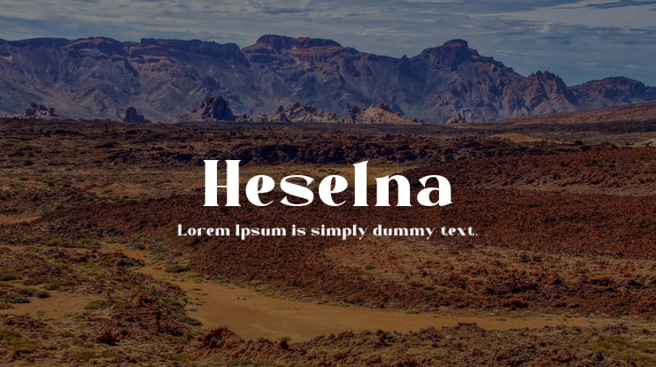 Heselna Font