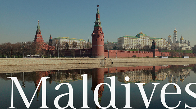 Maldives Font Family